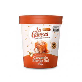Pasta De Amendoim Caramelo e Flor de Sal La Ganexa | 450g