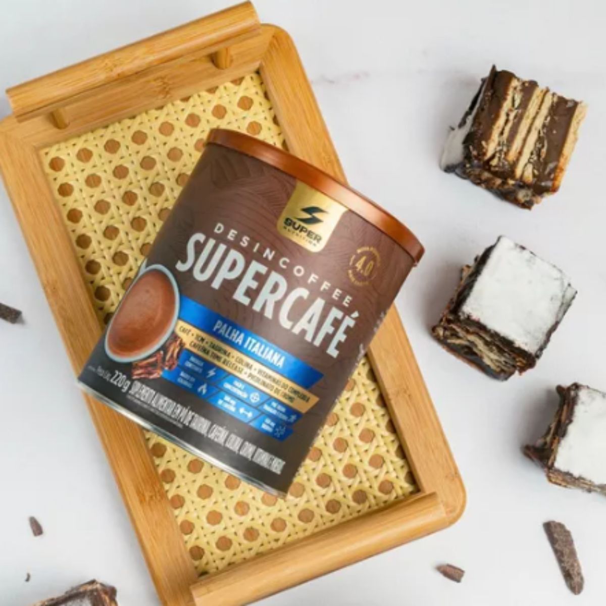 SuperCafé Desincoffee Sabor Palha Italiana Desinchá | 220g