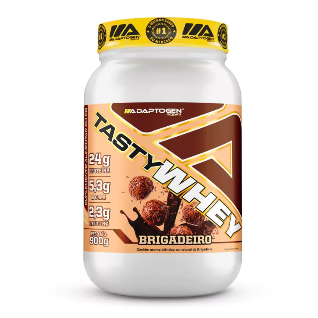Tasty Whey 3w Gourmet Brigadeiro Adaptogen | 900g