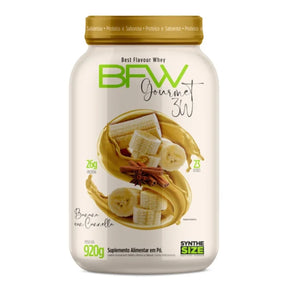 Best Flavour Whey Gourmet 3W Banana com Canela Synthe Size | 920g