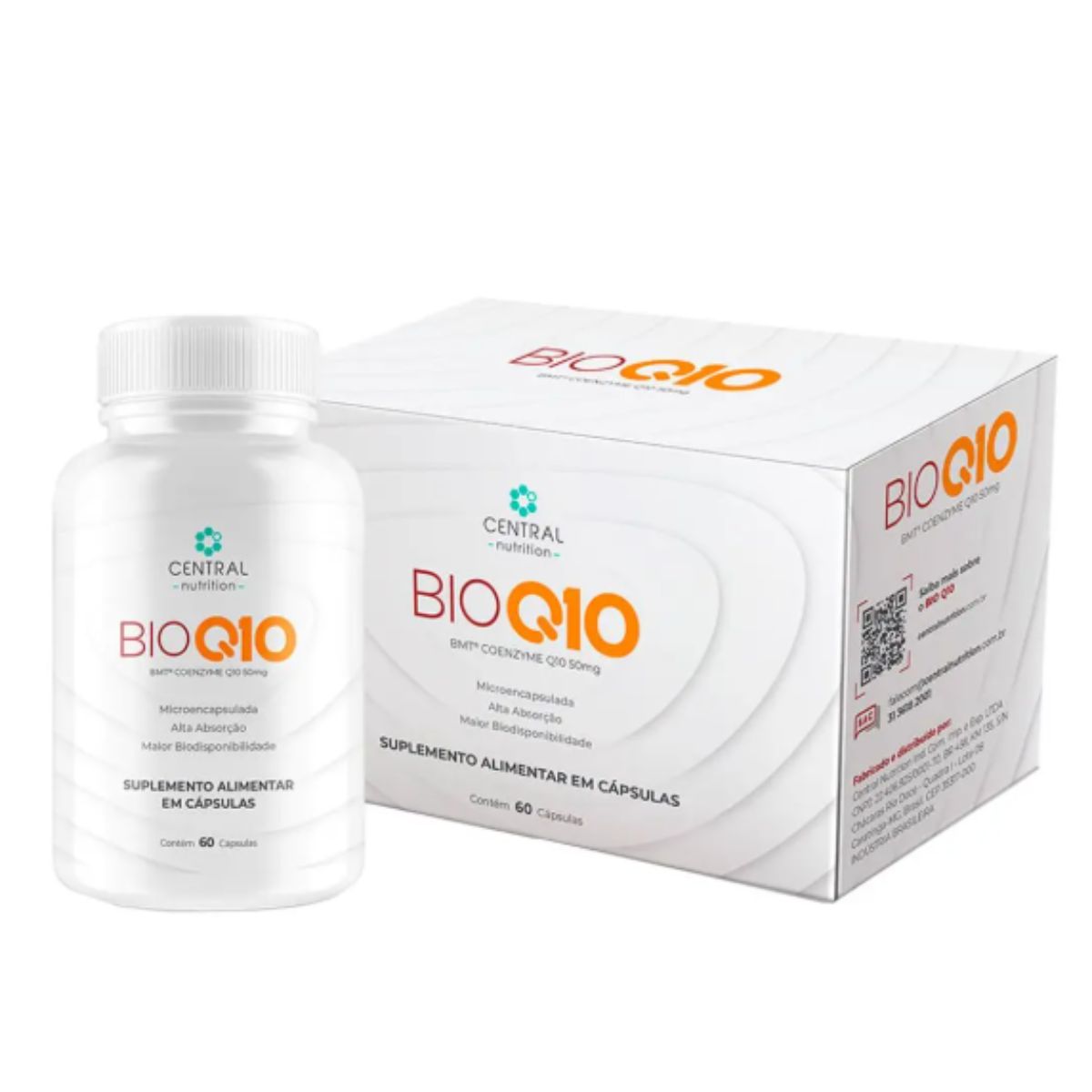 BIO Q10 Coenzima Central Nutrition 60 capsulas | 50 mg