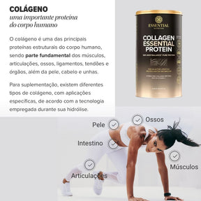 Collagen Essential Protein Sabor Baunilha | Lata 417,5g