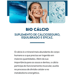 Bio Cálcio Puravida | 60 cápsulas