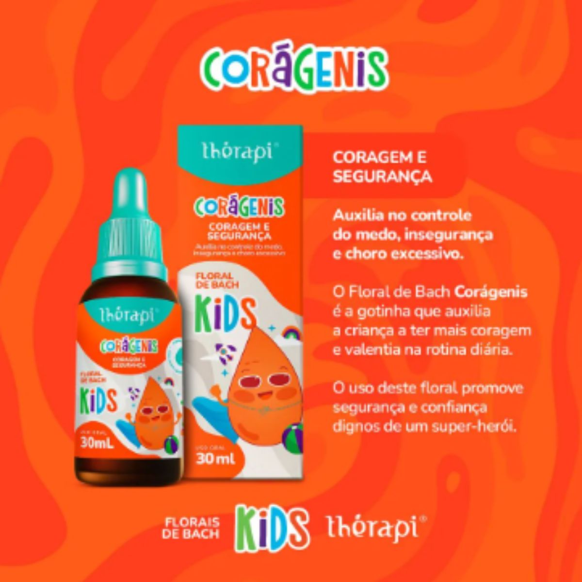 Floral de Bach Kids Corágenis Thérapi | 30ml
