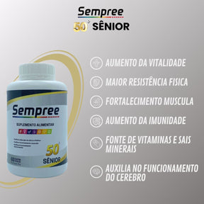 Multivitamínico Sênior Leve 3 Pague 2 Sempree | 180 cápsulas
