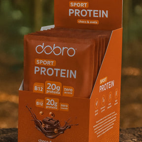 Sport Protein Chocolate e Avelã Dobro | 10x30g