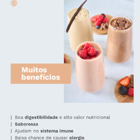 Proteína Vegetal Frutas Vermelhas Ocean Drop | sachê unitário 30g