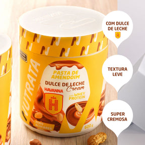 Pasta De Amendoim com Whey Doce de Leite Havanna Nutrata | 600g