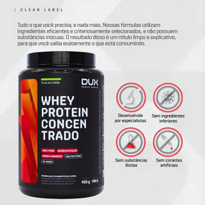 Whey Protein Concentrado Dux Torta De Limão | 900g Torta De Limão