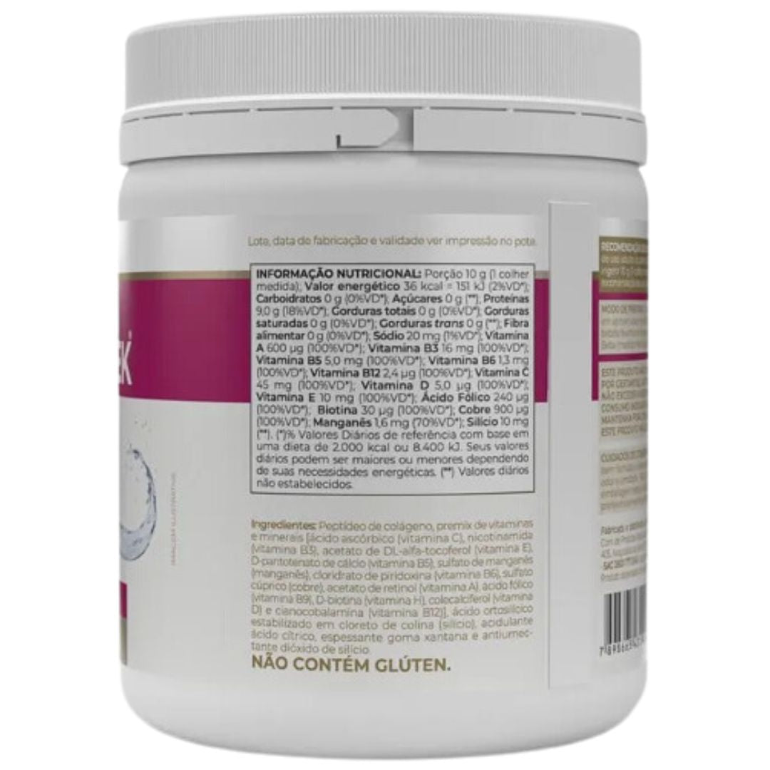 Colagentek | Colágeno Hidrolisado Sabor Neutro Vitafor | 300g