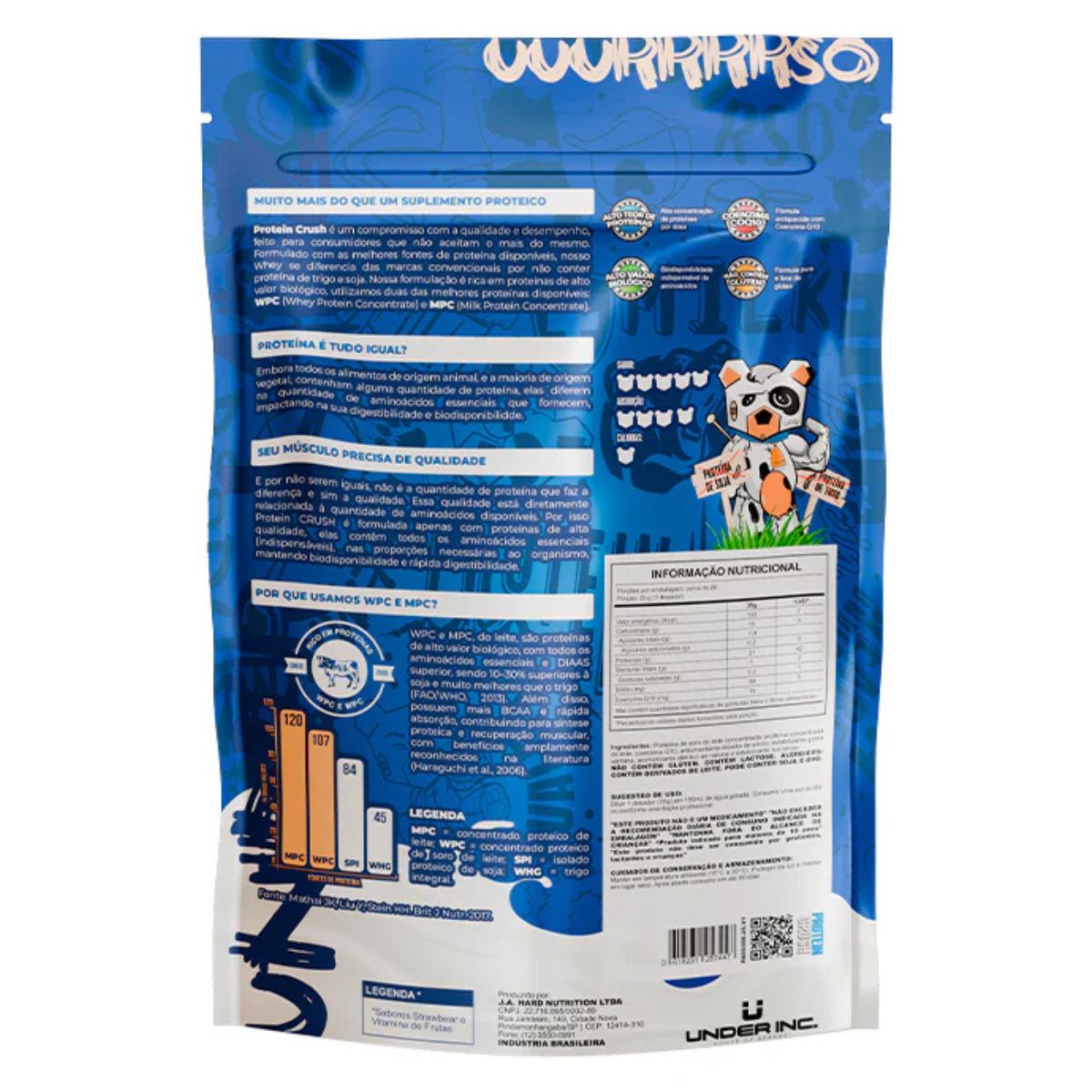 Whey Protein Crush Vitamina de Frutas Under Labz | 900g