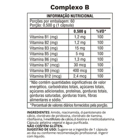 Complexo B 500mg Ocean Drop | 60 cápsulas