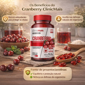 Cranberry Clinicmais | 30 cápsulas