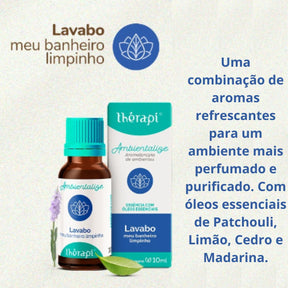 Essência com Óleos Essenciais Lavabo Thérapi | 10ml