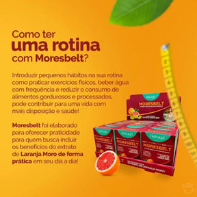 Moresbelt com Extrato De Laranja Moro Thérapi | 60 cápsulas