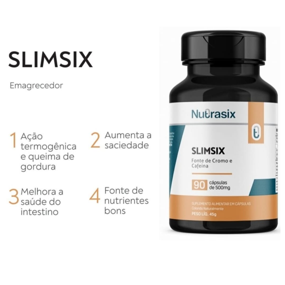 Slimsix Nutrasix | 90 cápsulas
