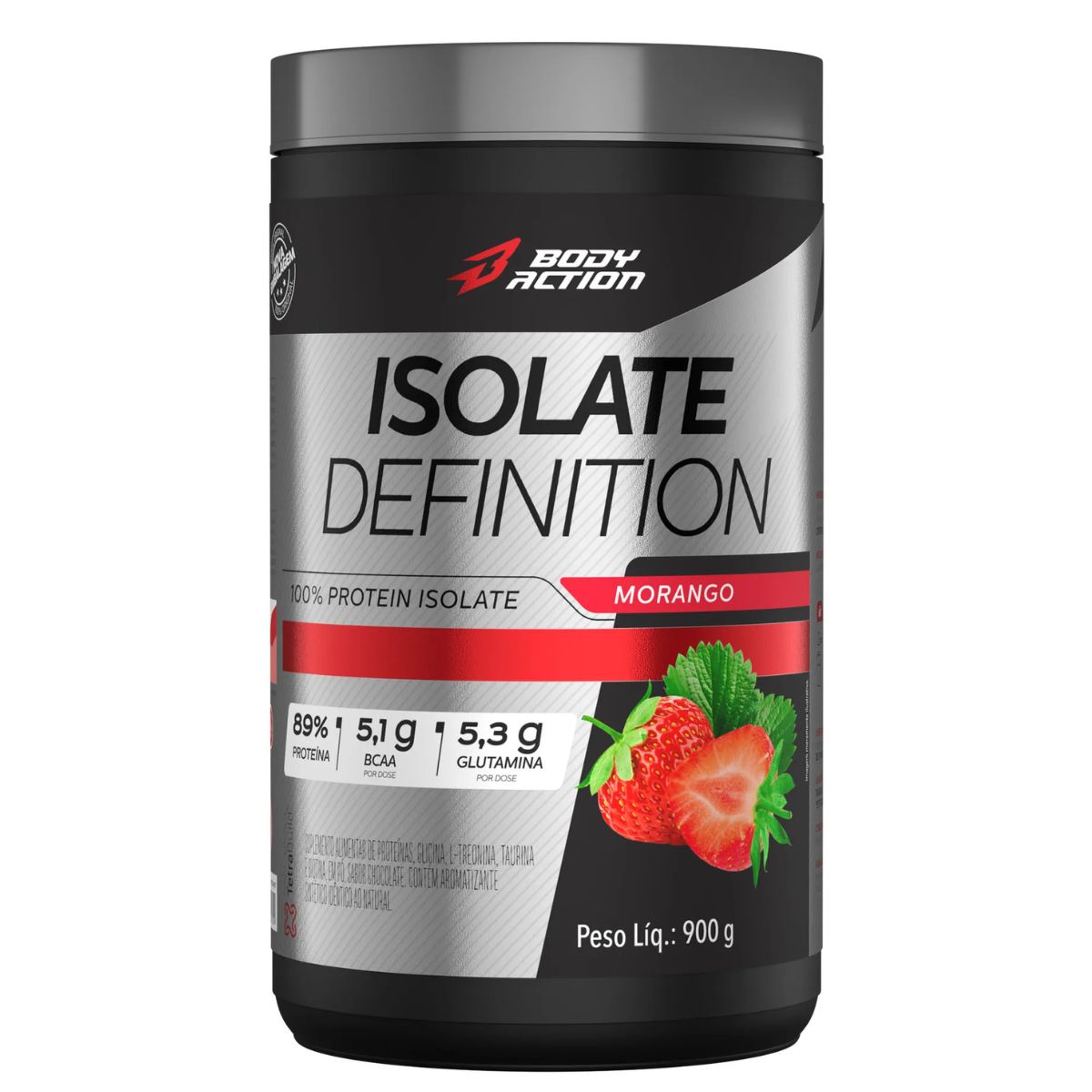 Isolate Definition Proteína Isolada Sabor Morango Bodyaction | 900g