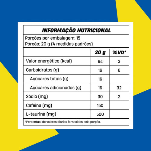 Exquenta Mais Mu Performance Pré-treino Tropical | 300g