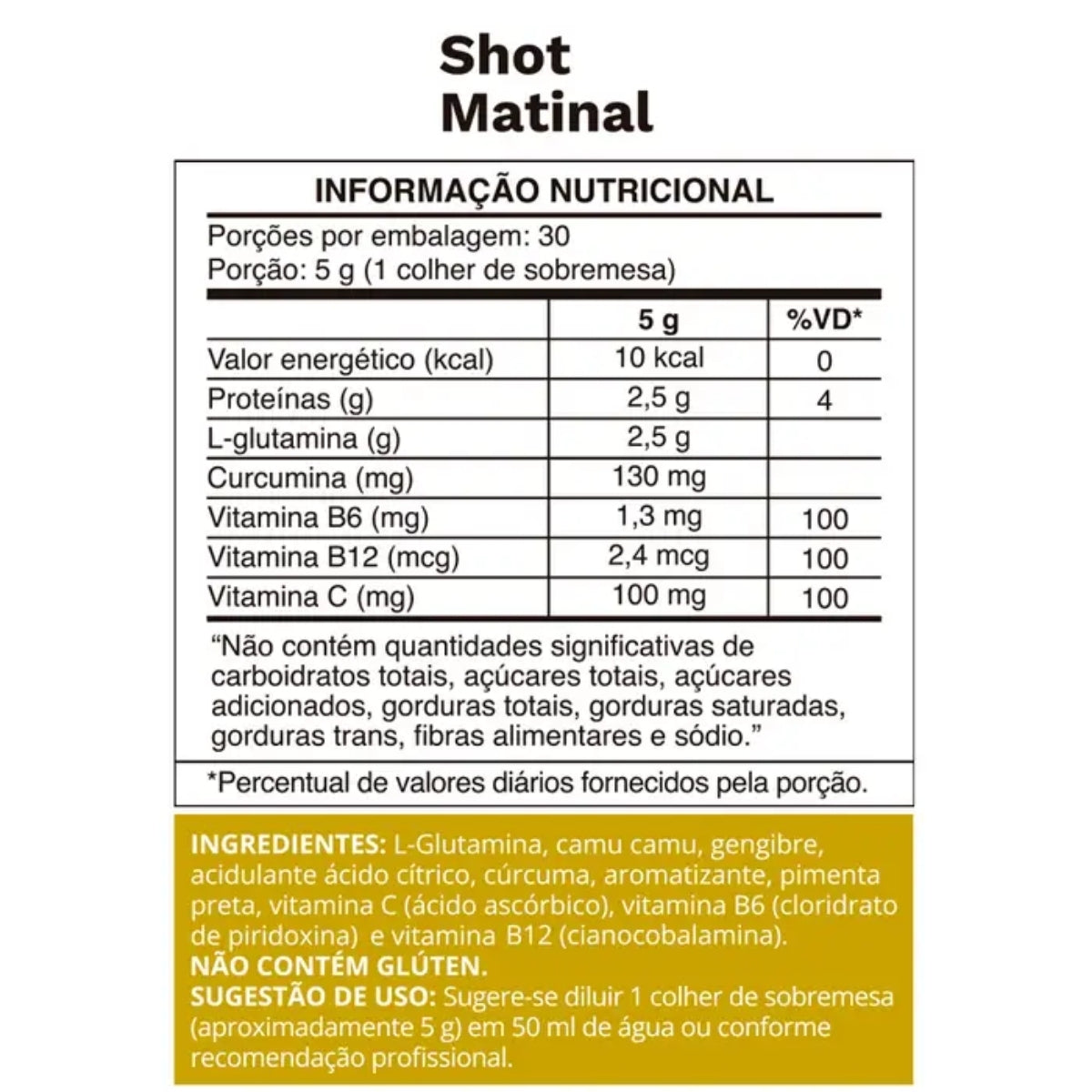 Shot Matinal em pó Ocean Drop | 150g