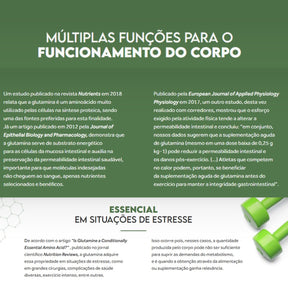 Glutamina Puravida de Alta Qualidade | 300g