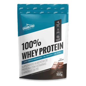 100% Whey Protein Chocolate Shark Pro | Refil 900g