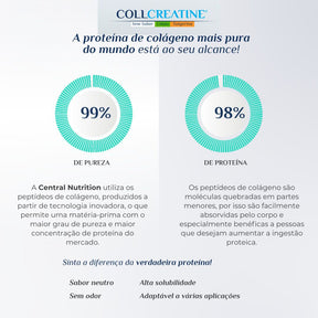 COLLCREATINE® Sabor Tangerina Central Nutrition | 500g