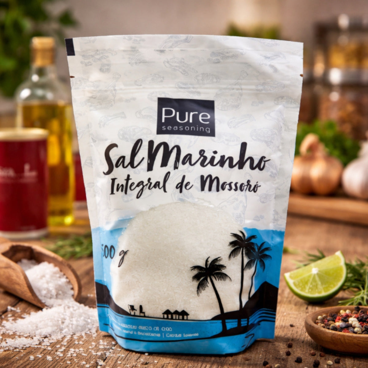 Sal Marinho Integral de Mossoró | 500g