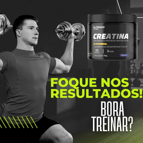 Creatina Monohidratada Pura Importada Nutrends | 150g