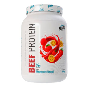 Whey Beef Protein Sabor Morango com Maracujá Shark Pro | 900g