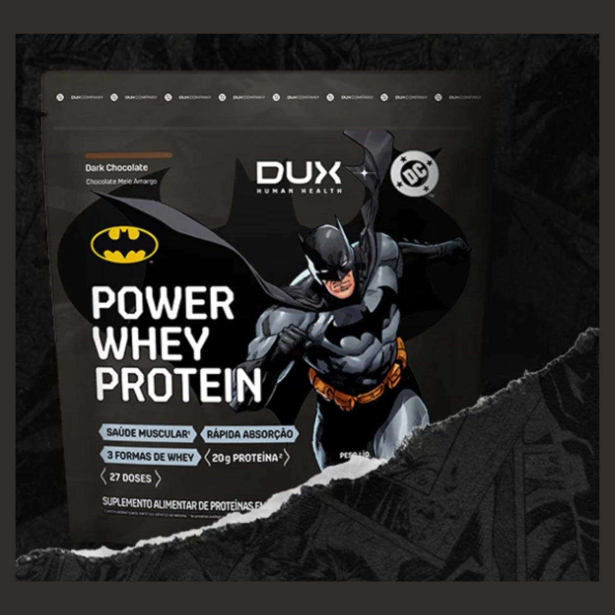 POWER WHEY PROTEIN DC DARK CHOCOLATE  Dux | 810G