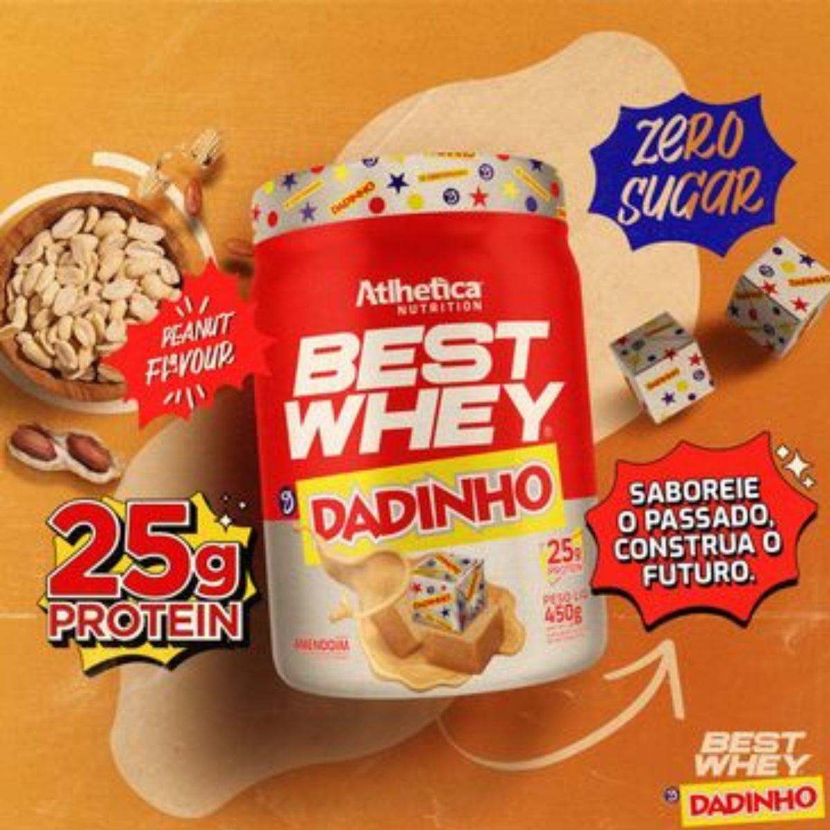 Best Whey Protein Dadinho Atlhetica Nutrition | 450g
