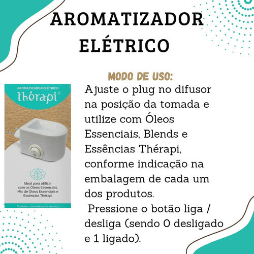 Aromatizador Elétrico para Ambiente | Thérapi