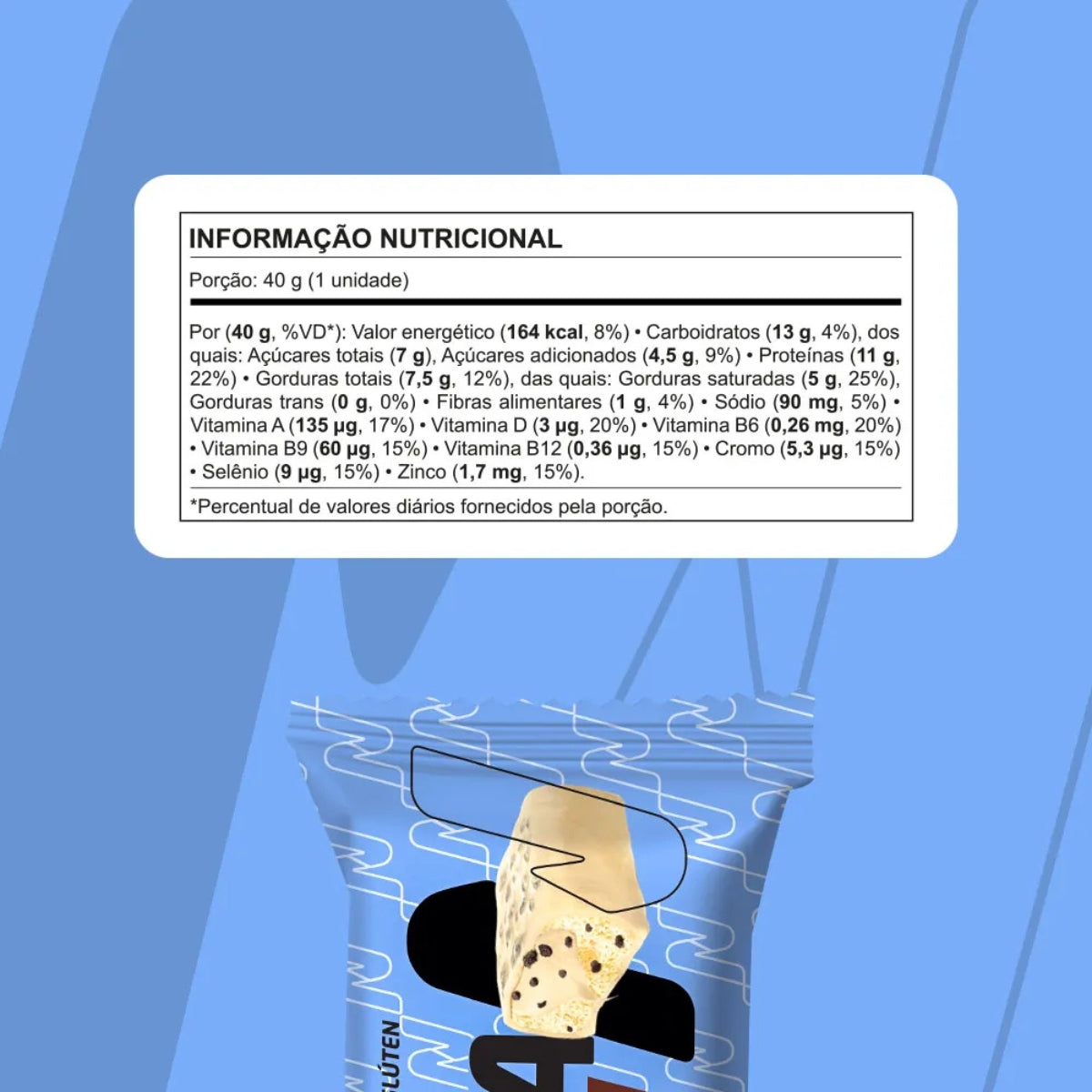 Barra de Proteína Whey Grego Cookies e Cream Nutrata | 12x40g