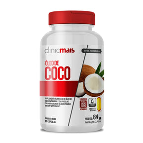 Óleo De Coco Clinicmais | 60 Cápsulas