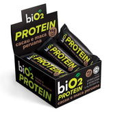 Barra Proteína Vegana BiO2 Cacau e Maca Peruana | Cx 12 barrinhas