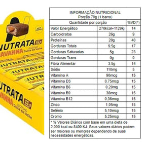 Barrinha Nutrata Proto Bar Havanna Dulce de Leche | 360g