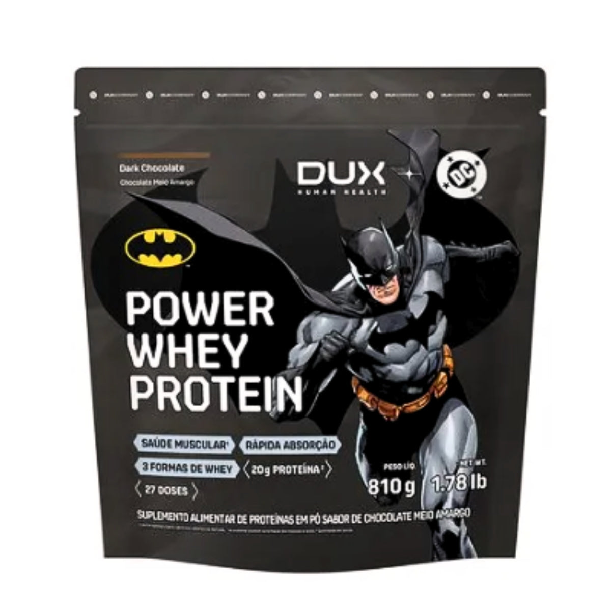 POWER WHEY PROTEIN DC DARK CHOCOLATE  Dux | 810G
