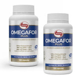 Kit 2x Omegafor Plus Vitafor | 120 cápsulas