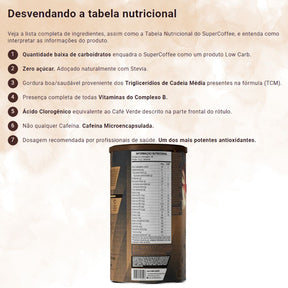Supercoffee Chocolate Língua de Gato | 380g