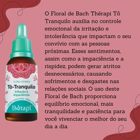 Floral de Bach Tô Tranquilo Thérapi | 30ml