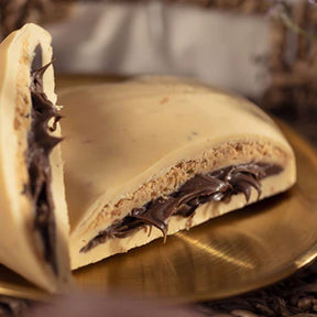 Coração de Chocolate Recheado com Avelã e Paçoca Haoma | 320g