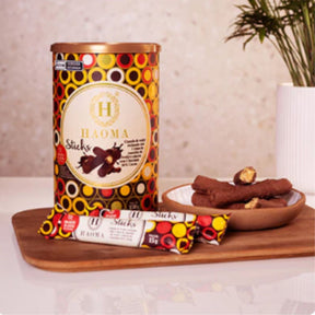 Sticks Chocolate 56% Cacau Haoma | 150g Lata
