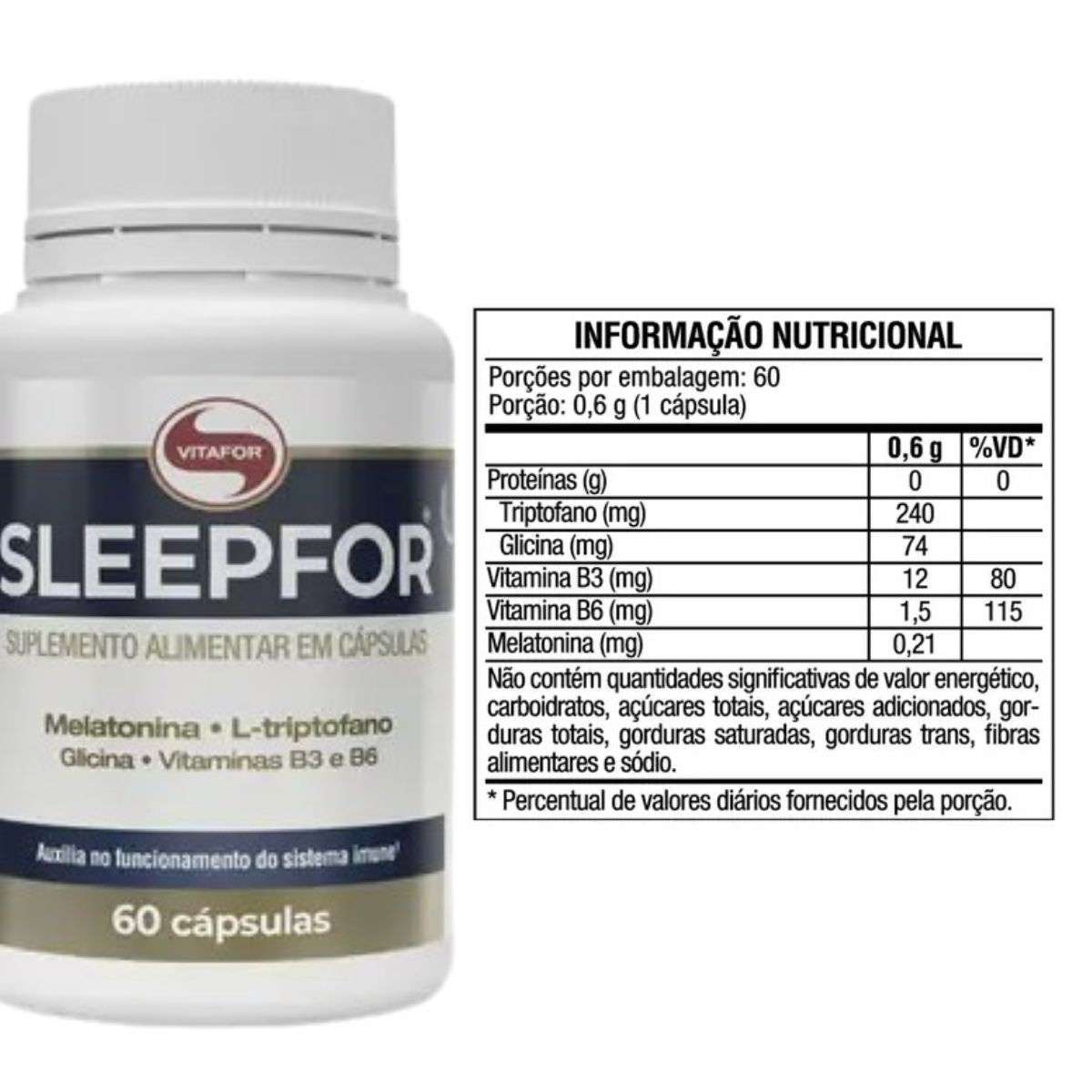 Sleepfor Vitafor | 60 cápsulas