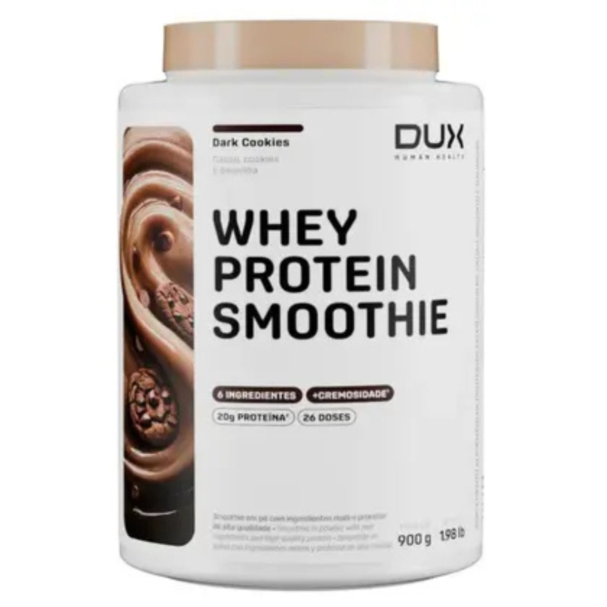 Whey Protein Smoothie Dark Cookies DUX | 900g