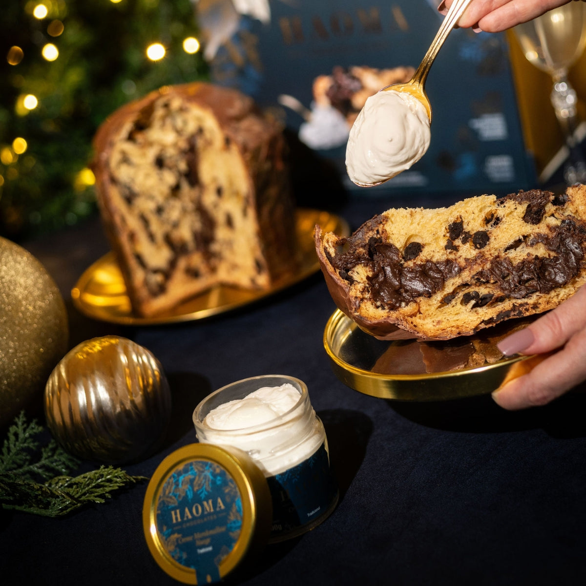 Panettone Fondant de Chocolate & Creme de Marshmallow Nuage | 1kg