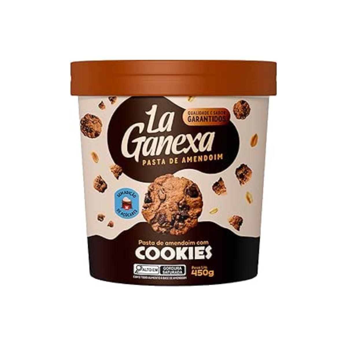 Pasta De Amendoim Cookies La Ganexa | 450g