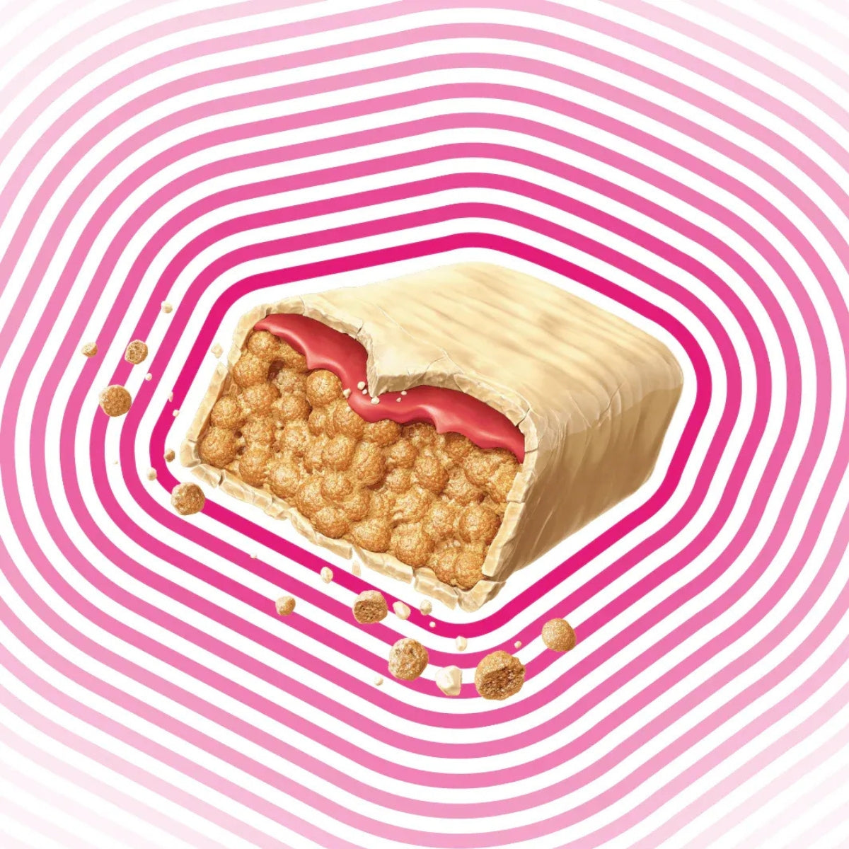 Barrinha Bold Crunch Morango e Chantilly | 12x60g
