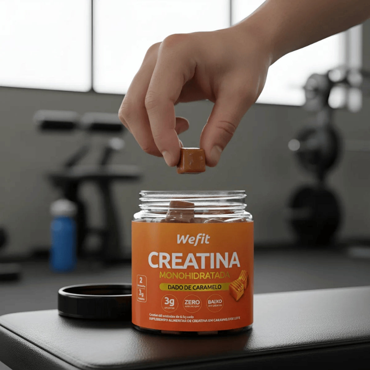 Creatina de Caramelo Wefit | 60 unidades