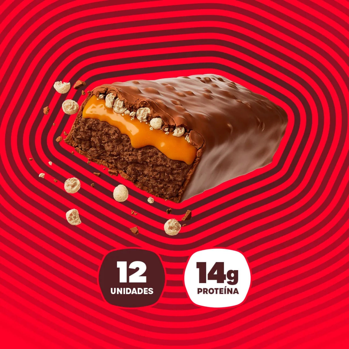 Barrinha Bold Bombom Crocante | 12x40g