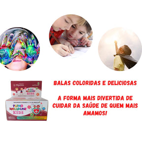 Pleno Wellmune Kids Sabor Tutti-Frutti | 60 Comprimidos Mastigáveis